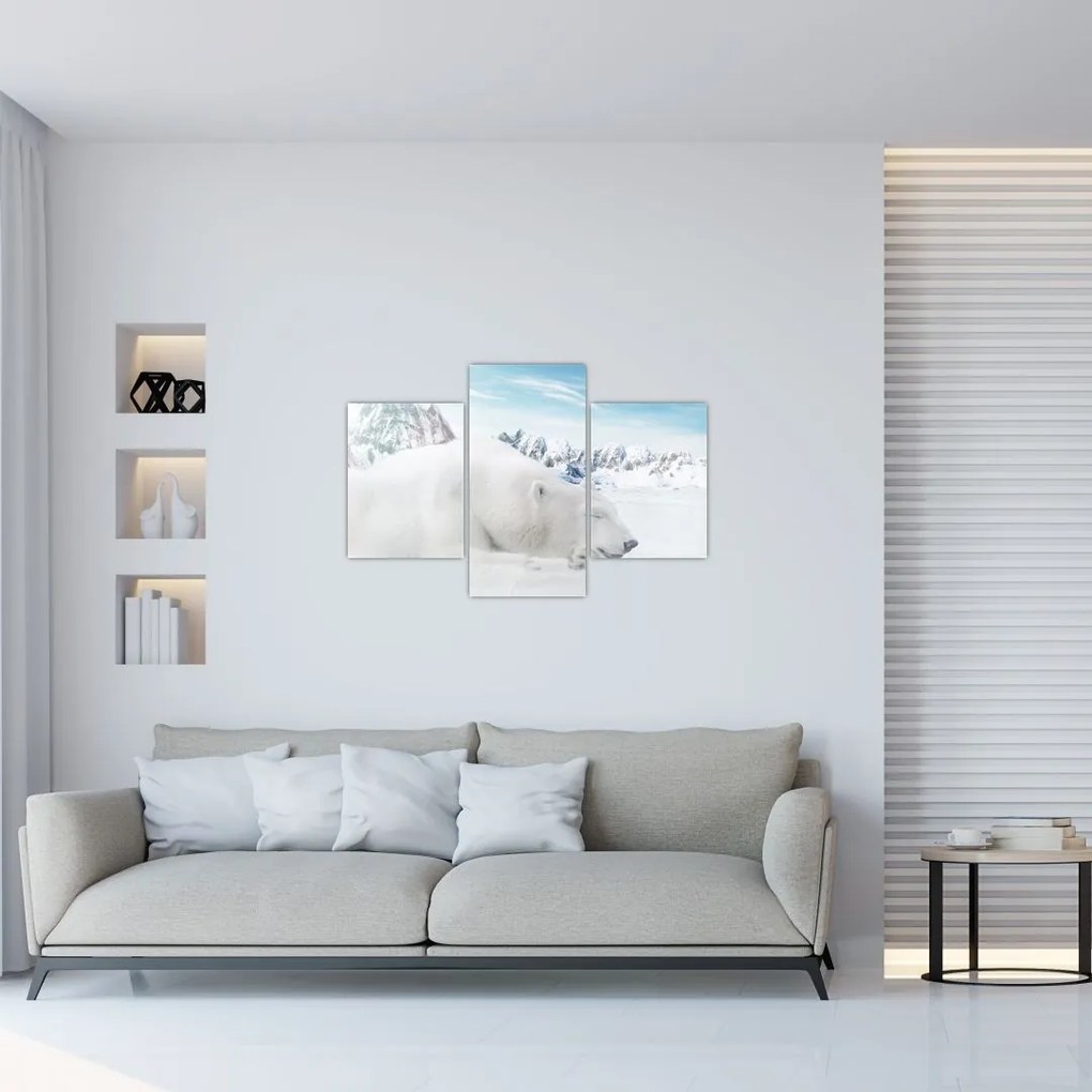 Tablou - Urs polar (90x60 cm)