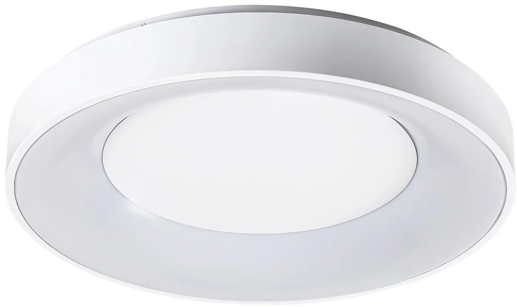 Plafoniera LED cu telecomanda design slim Ceilo alba