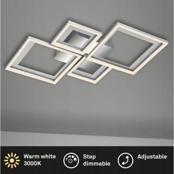 Plafonieră LED dimabilă FRAME LED/38W/230V Briloner 3727-019