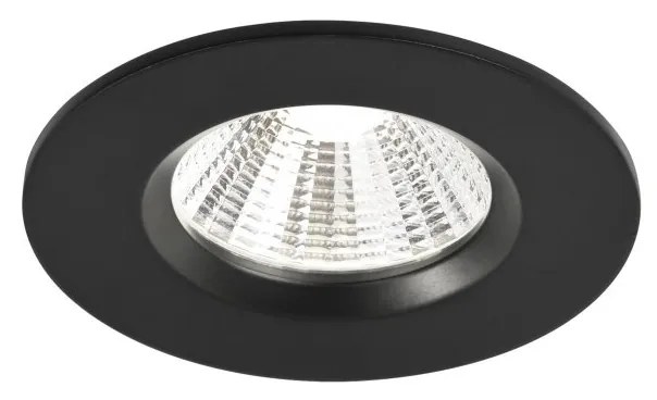 Set de 3 spoturi incastrabile baie LED dimabil Fremont 3-Kit IP65 4000K negru