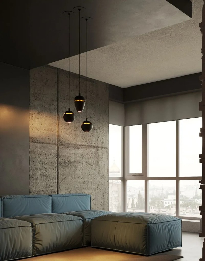 Pendul, Lustra suspendata LED design modern COMETSHINE