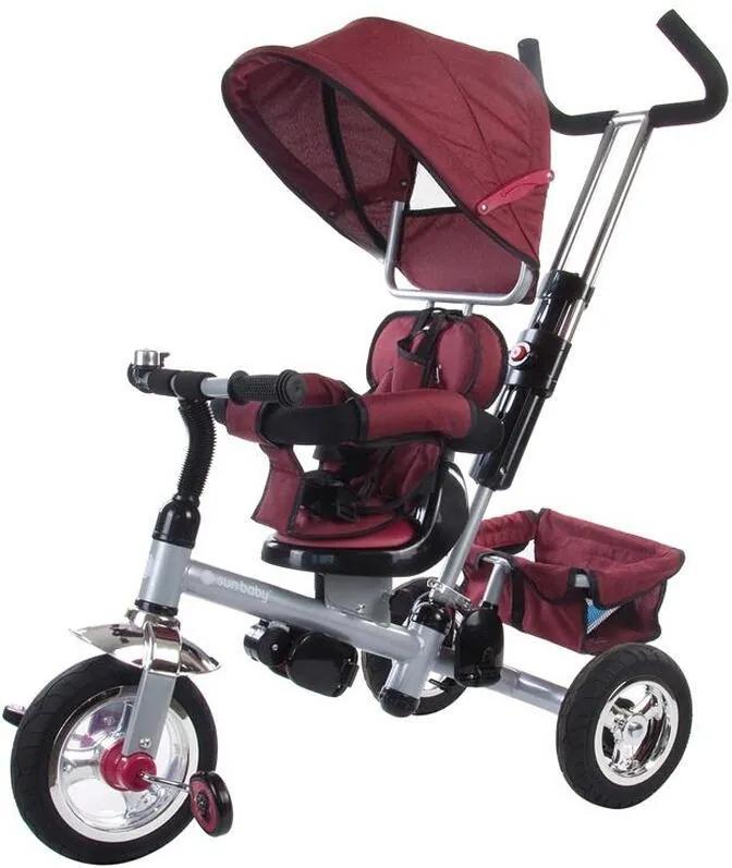 Tricicleta Confort Plus Sun Baby Melange Rosu