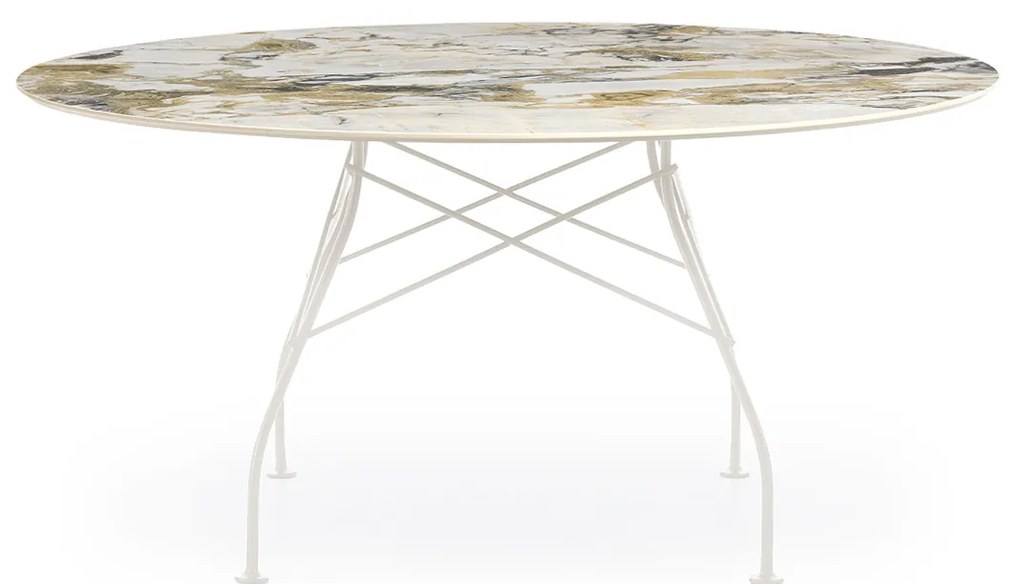 Masa de sufragerie GLOSSY XXL, varianta multipla - Kartell Culoare: Simfonie / Alb