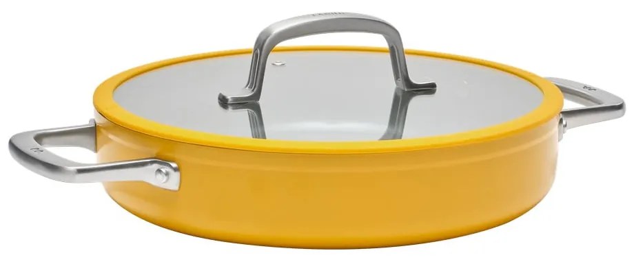 Tigaie cu capac/cu suprafață ceramică ø 28 cm tegame Meda 3.0 – FABINI