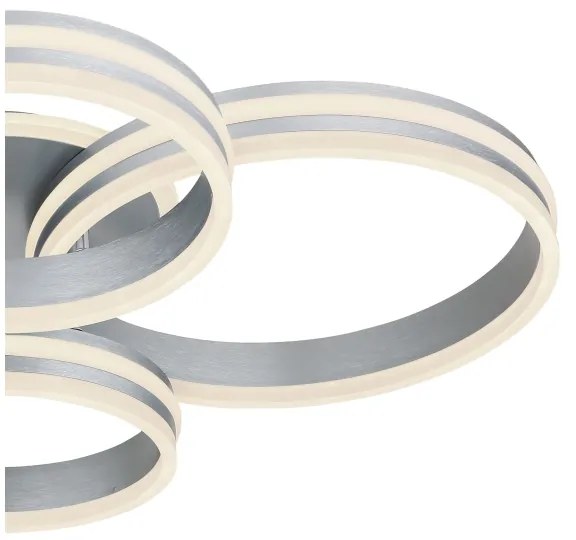 Plafonieră LED dimabilă Globo 67260-90 RUBIO LED/90W/230V 68x85 cm + telecomandă