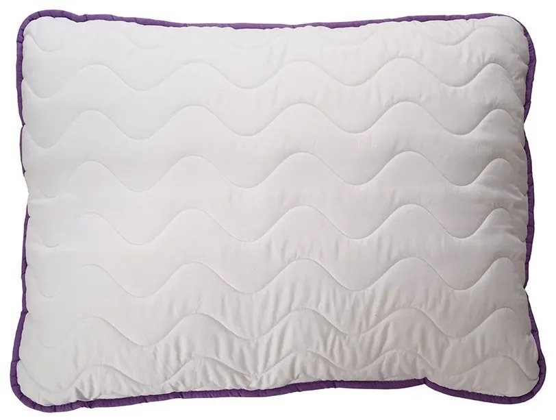 Perna cu bilute BELLA LAVENDER 70x90 cm, alb