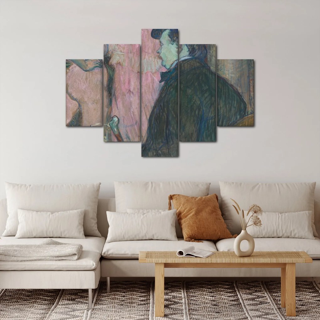 Tablou - Henri de Toulouse-Lautrec, Maxime Dethomas, reproducere (150x105 cm)