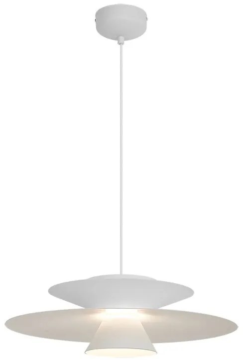 Lustra/Pendul LED design decorativ ESTRELLA alba