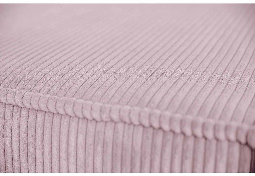 Canapea extensibila in forma de U Culoare Roz deschis, SMART