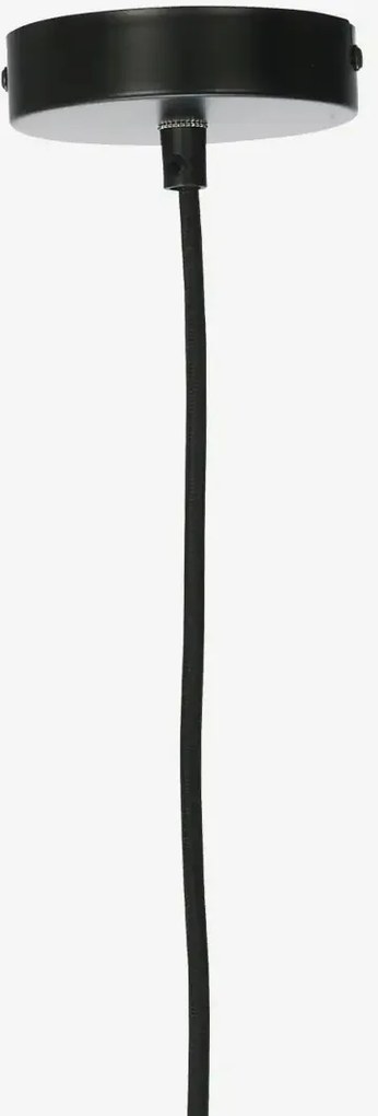 Lustră suspendată din iarbă de mare împletită manual, D60×H25 cm, „Saya"