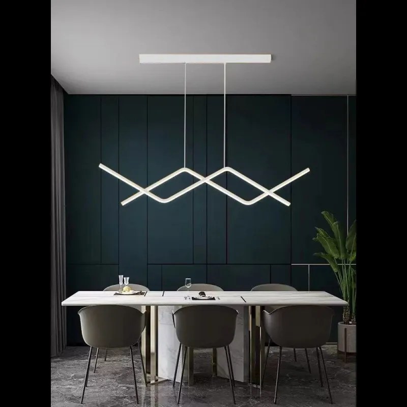 Lustra LED Cu Telecomanda, Elit's, Design Minimalist, lumina/rece/calda/neutra intensitate reglabila,56W