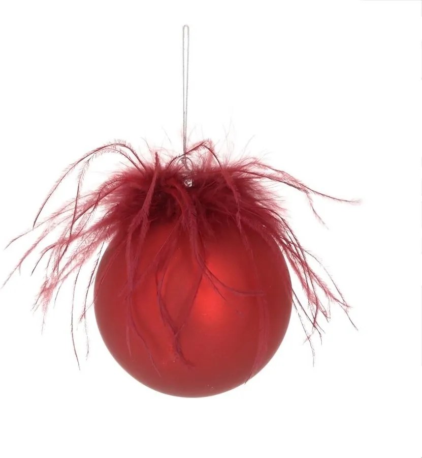 Puff Set 2 globuri, Rosu