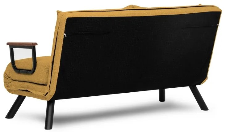 Canapea extensibilă Sando 2 Mustard