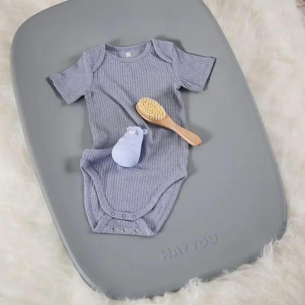 Covoraș de înfășat Nattou SOFTY 50x70 cm gri