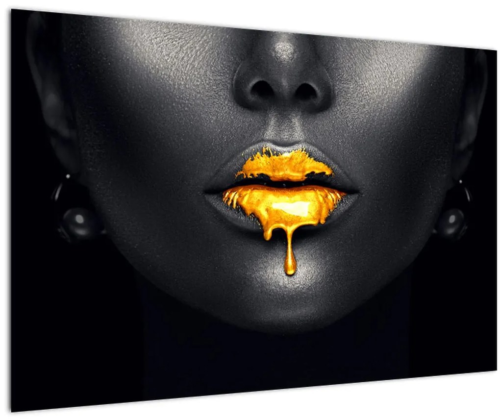 Tablou - Buzele femeii (90x60 cm)