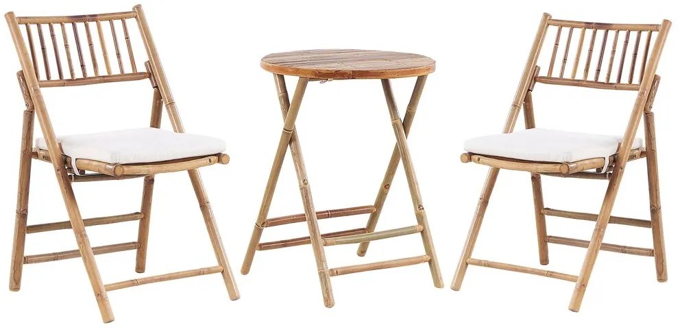 Ansamblu mobilier balcon Sante (lemn deschis) . 1075800