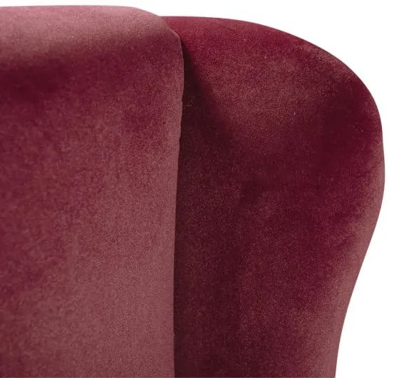 Fotoliu Chandler Capitonat Bordo