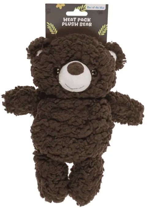 Ursuleț de pluș încălzitor cu bile de turmalină