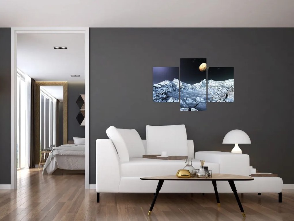 Tablou cu sat (90x60 cm)