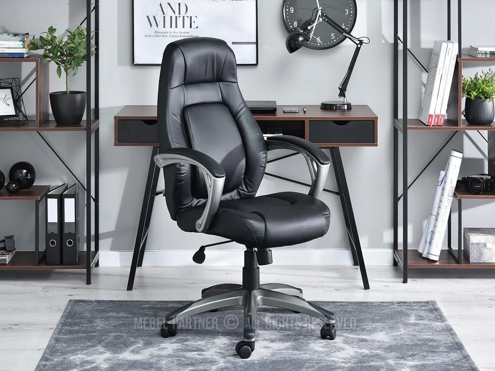 Fotoliu Druker (negru + gri). Promo -7%. 1109910