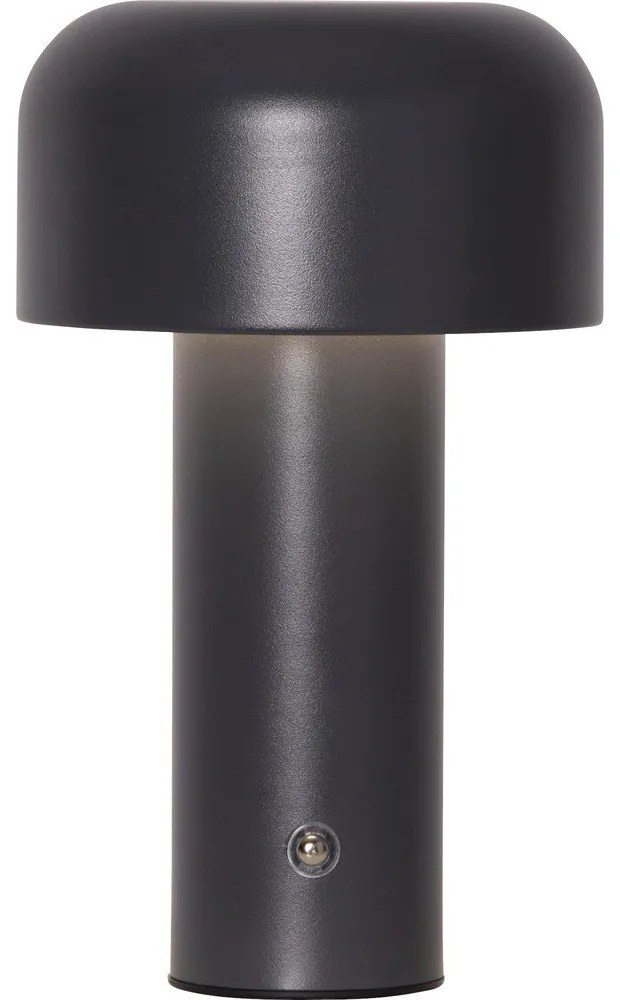 Veioză gri LED (înălțime 21,5 cm) Bobby – Star Trading