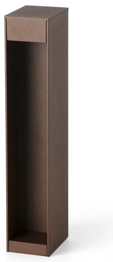 Stalp LED iluminat exterior IP65 CERLER H-35cm maro rustic