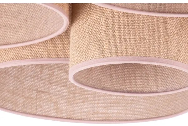 Duolla - Plafonieră ROLLER PENTO 5xE27/60W/230V bej