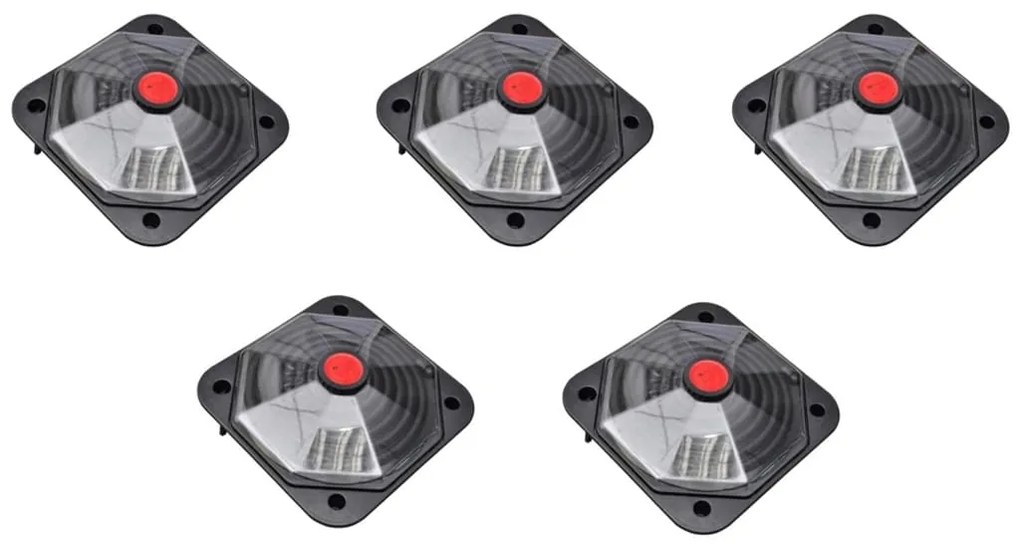 Încălzitor solar pentru piscină, 735 W, set de 5 (5x90299)