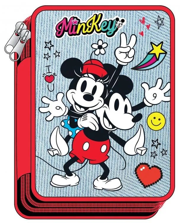 Disney Minnie Minkey penar cu doua compartimente plin