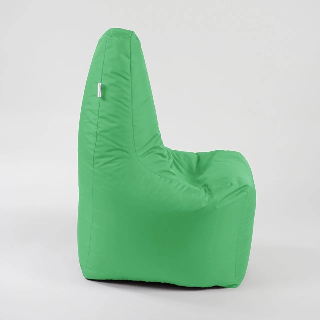 Fotoliu tip Scaun Sunlounger Pufrelax, material impermeabil, Green Apple