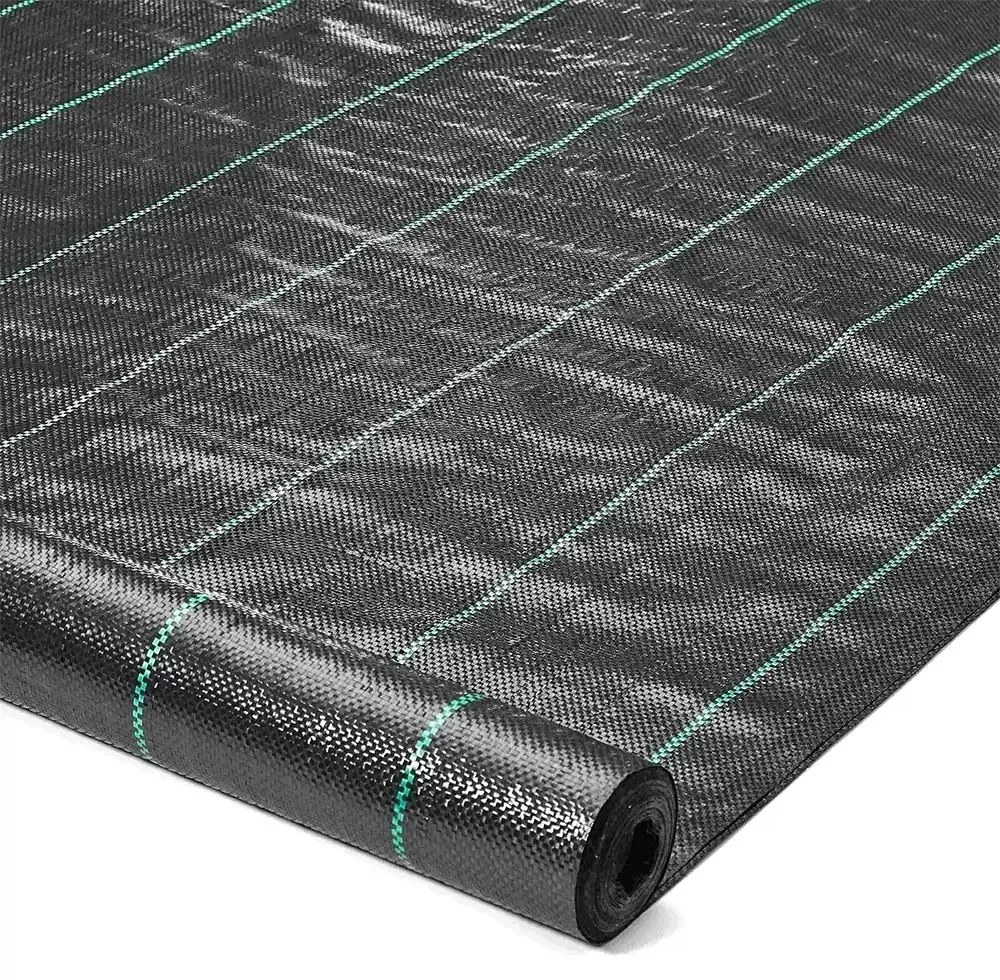 Agrotextil negru 90g/m 1,1x100m + 100 de ace
