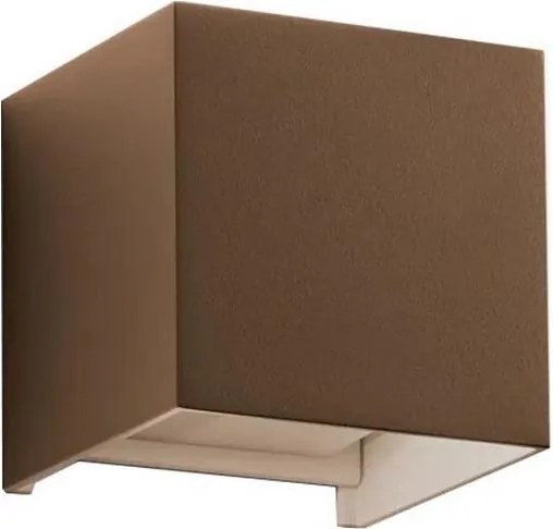 Ideal Lux - Aplica de perete pentru exterior ATOM LED/12W/230V CRI 90 IP54 maro