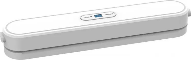 Aparat de vidat Rosberg R51987G, 100 W, 60 kPa, Latimea pungii 30 cm, Alb