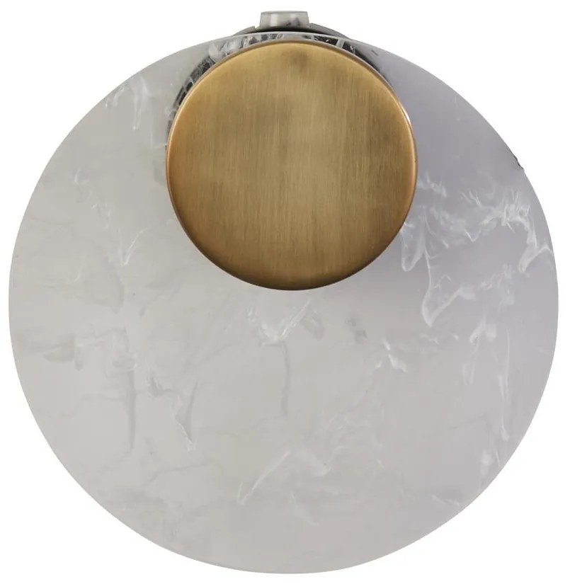 Aplica de perete LED pentru baie IP44 Belle alama