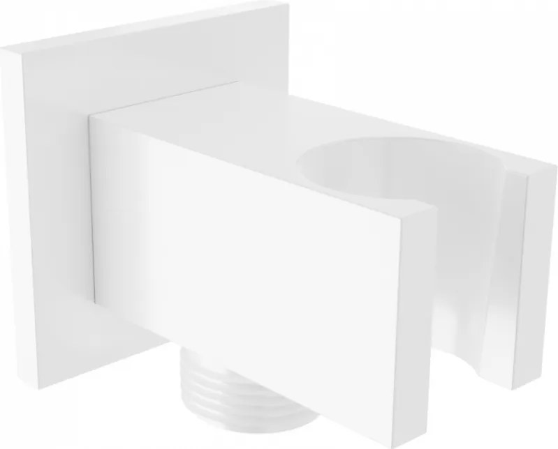 Mexen Cube racord unghiular, alb - 79300-20