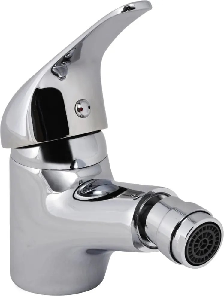 vidaXL Baterii bideu baie, 2buc., crom