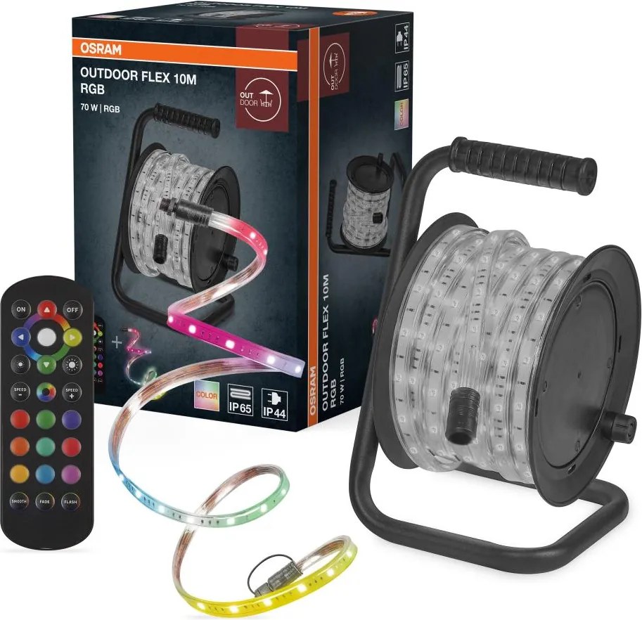 Osram - Bandă LED RGB dimabilă de exterior FLEX 10m LED/70W/230V IP65 + DO