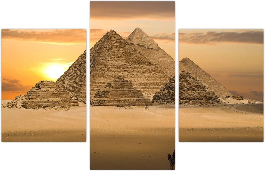 Tablou - Piramidele (90x60 cm)