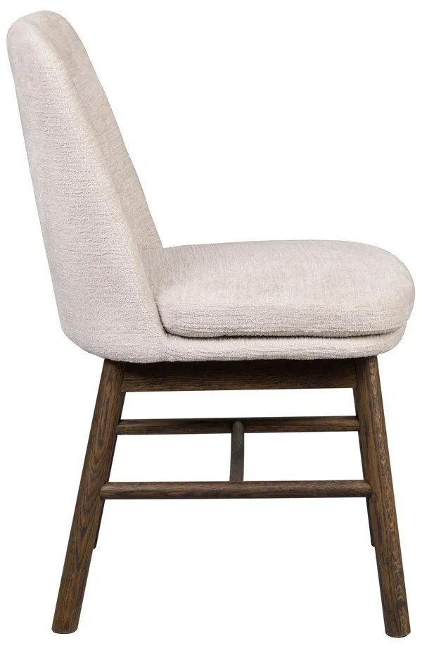 Scaune de dining bej 2 buc. Amesbury – Rowico