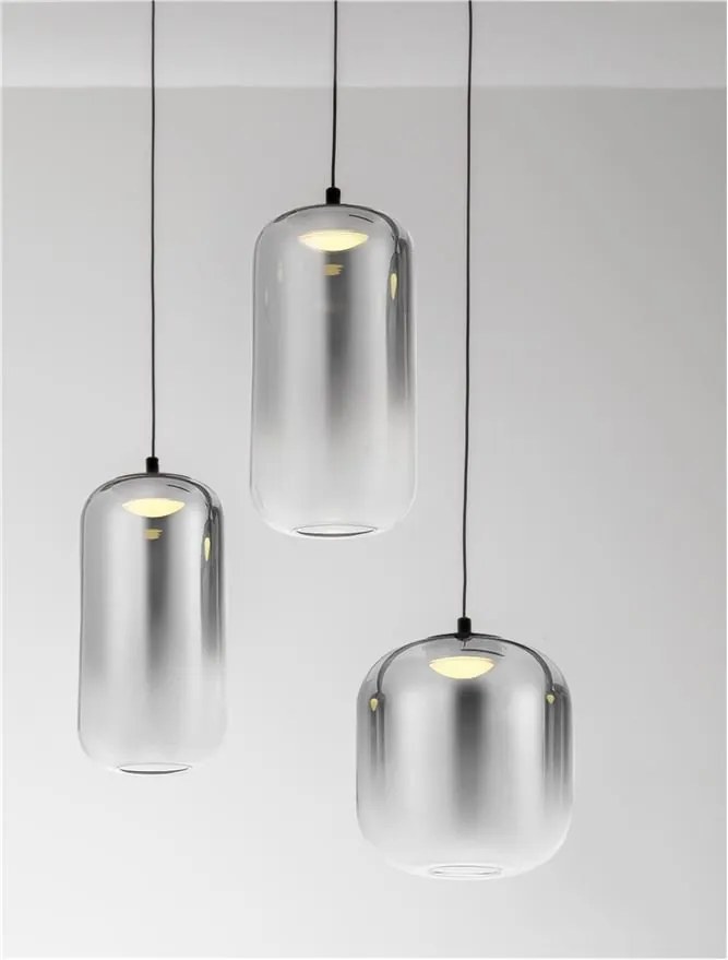 Lustra cu 6 pendule LED design modern AELIA