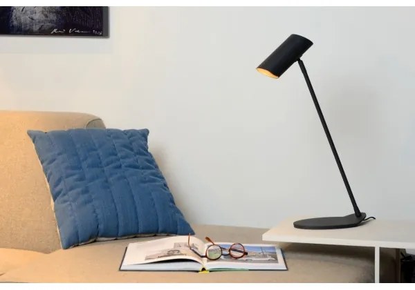 Lucide 19600/01/30 - Lampa de masa HESTER 1xGU10/7W/230V negru