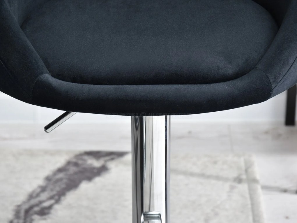 Scaun Hanzel (negru + crom). 1110538