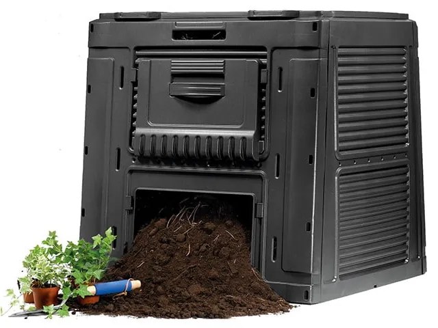Coș pentru compost negru 470 l – Keter