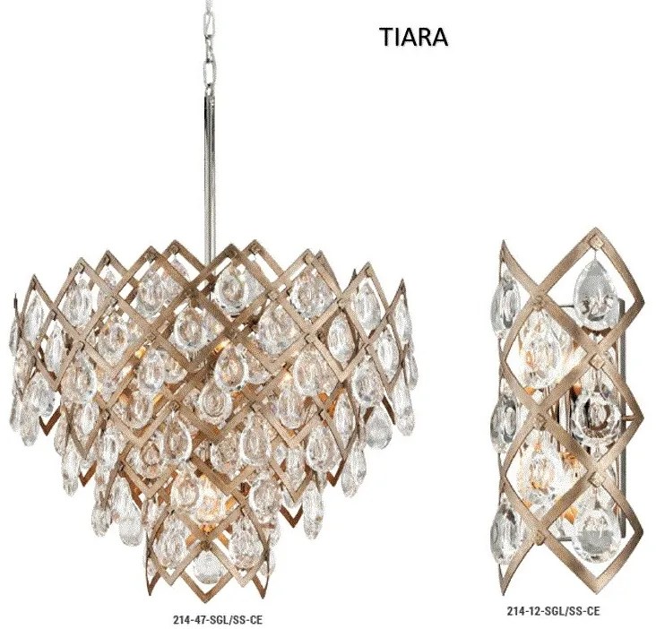 Candelabru LUX design elegant TIARA cu 7 surse de lumina