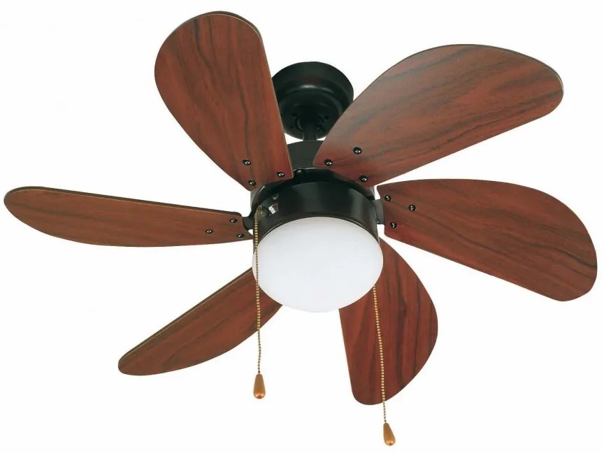 Lustra cu Ventilator de tavan stil clasic Palao maro
