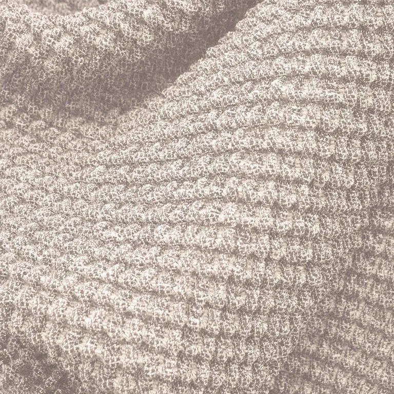 Huse super elastice RUBINIA smântânii colțar (l. 340 - 540 cm)