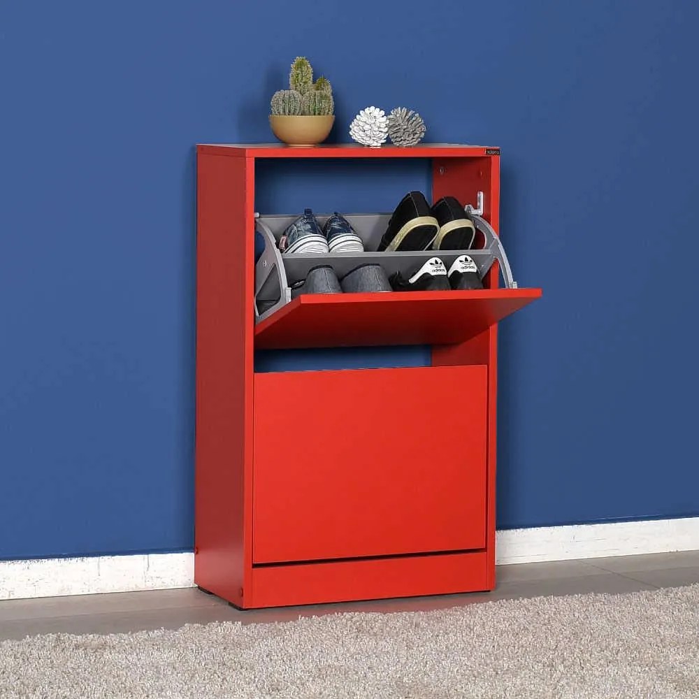 Pantofar Adore, 2 compartimente, capacitate 10 perechi, 51 x 84 x 26 cm