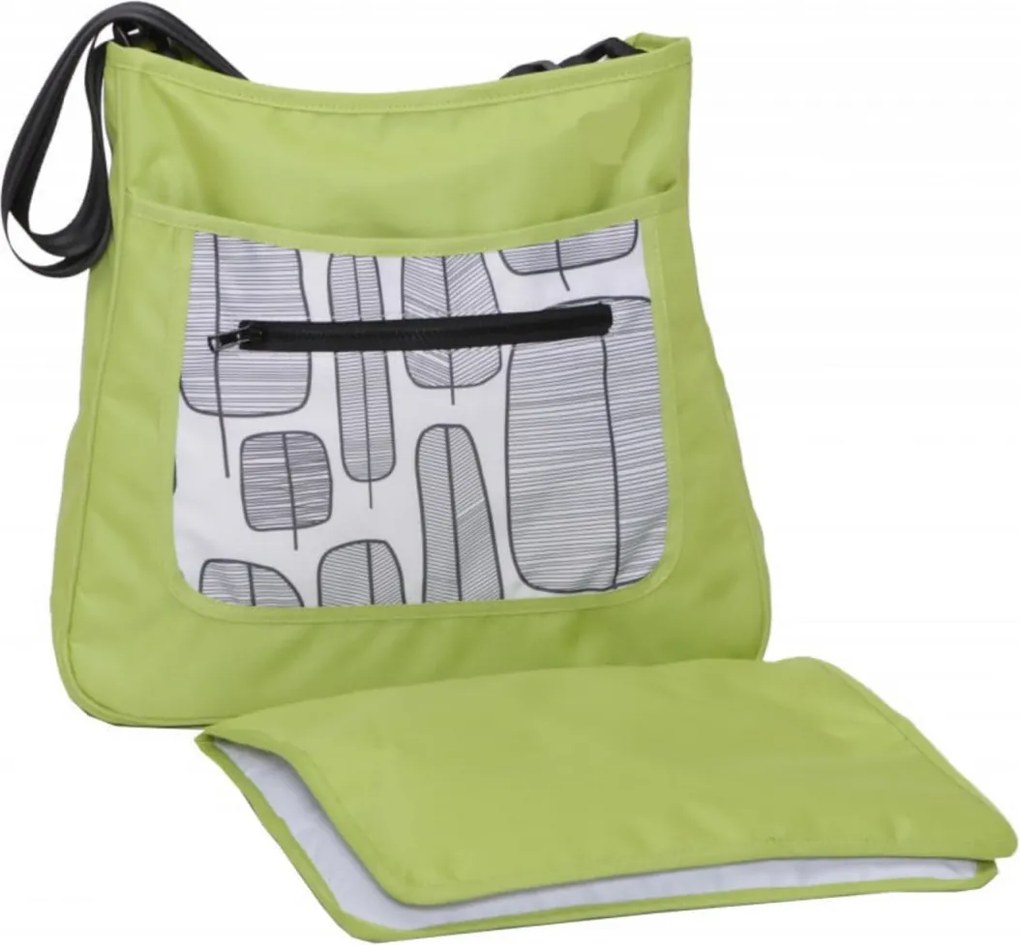 Carucior nou nascuti 2 in 1 NOVOKIDS™ Rachel PRO, Cu geanta bebe inclusa, Cadru aluminiu, Plasa insecte, Maner reglabil pe inaltime, Verde Aprins