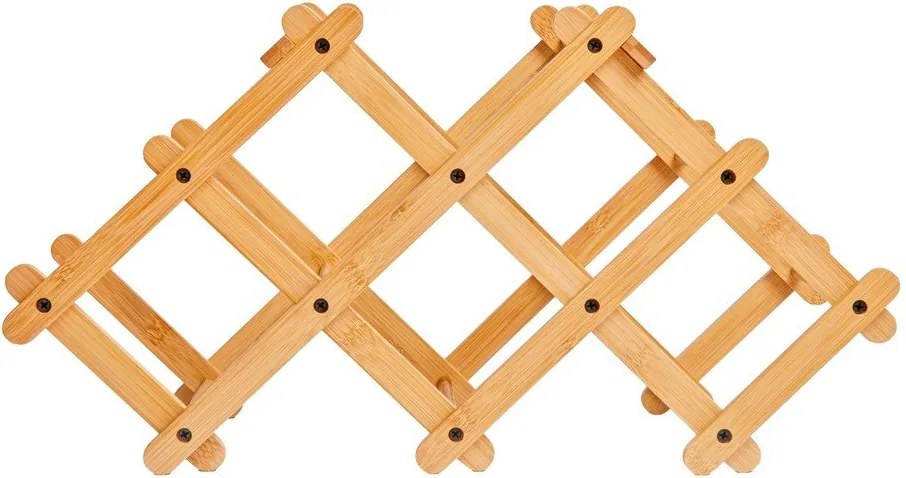 Raft de vin din bambus - Bonami Essentials