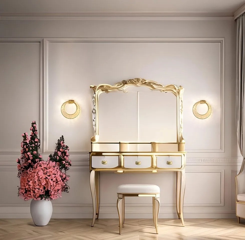 Aplica de perete LED moderna design deosebit CHARMES auriu
